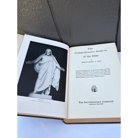 The Comprehensive Analysis of the Bible Hardcover 1951 Book Montgomery F Essig - Picture 14 of 16